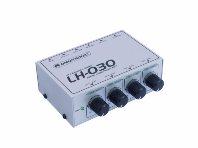 Omnitronic LH-030, 4 x Kopfhörer-Verstärker