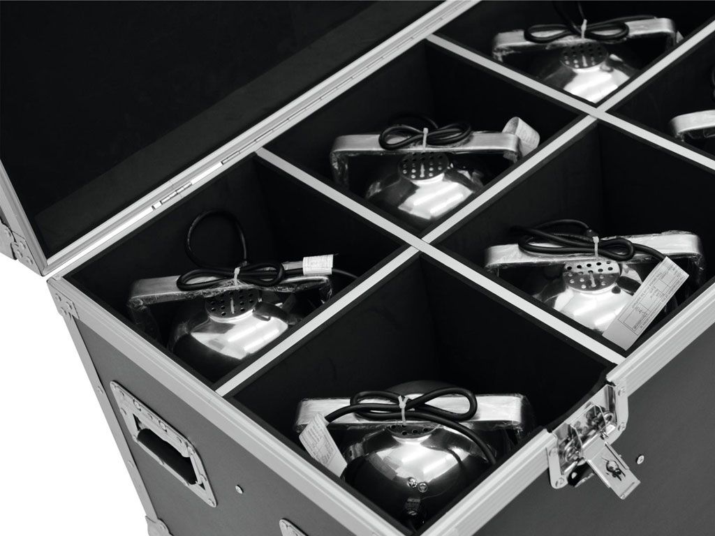 Roadinger Transportcase für 8x PAR-64/ML-56