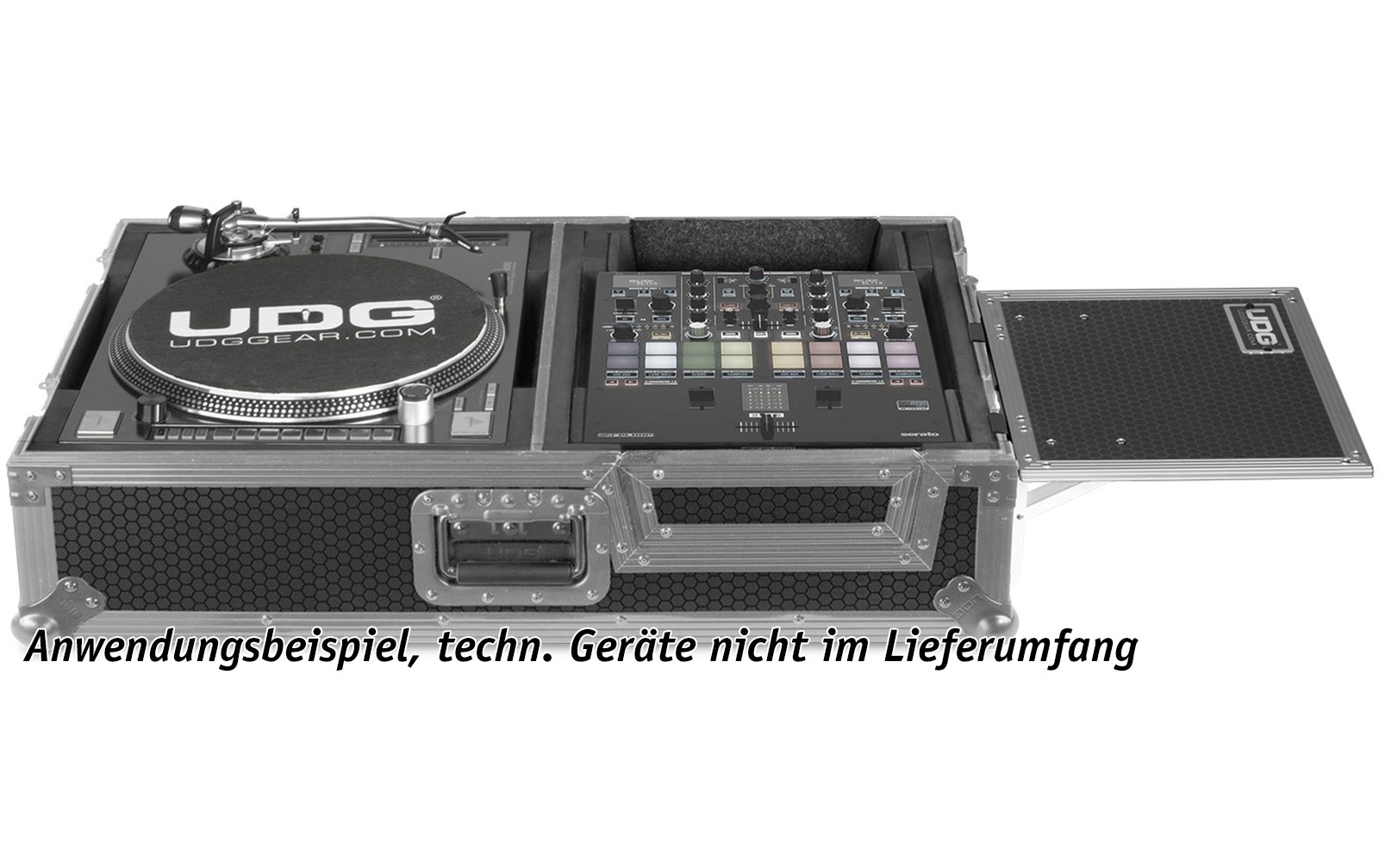 UDG Ultimate Flight Case Scratch Silver Plus (L&W) (U92068SL)