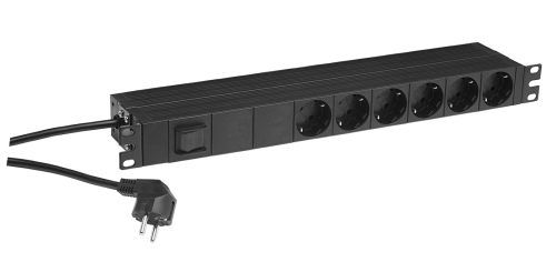 K&M 28676 19"-Power Box, schwarz