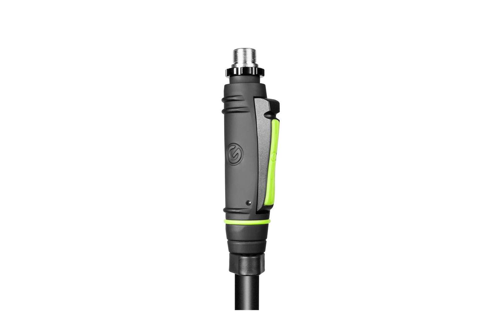 Gravity One-Hand Grip Mikrofonständer gerade mit Tellerfuß und 1-Hand-Höhenverstellung
