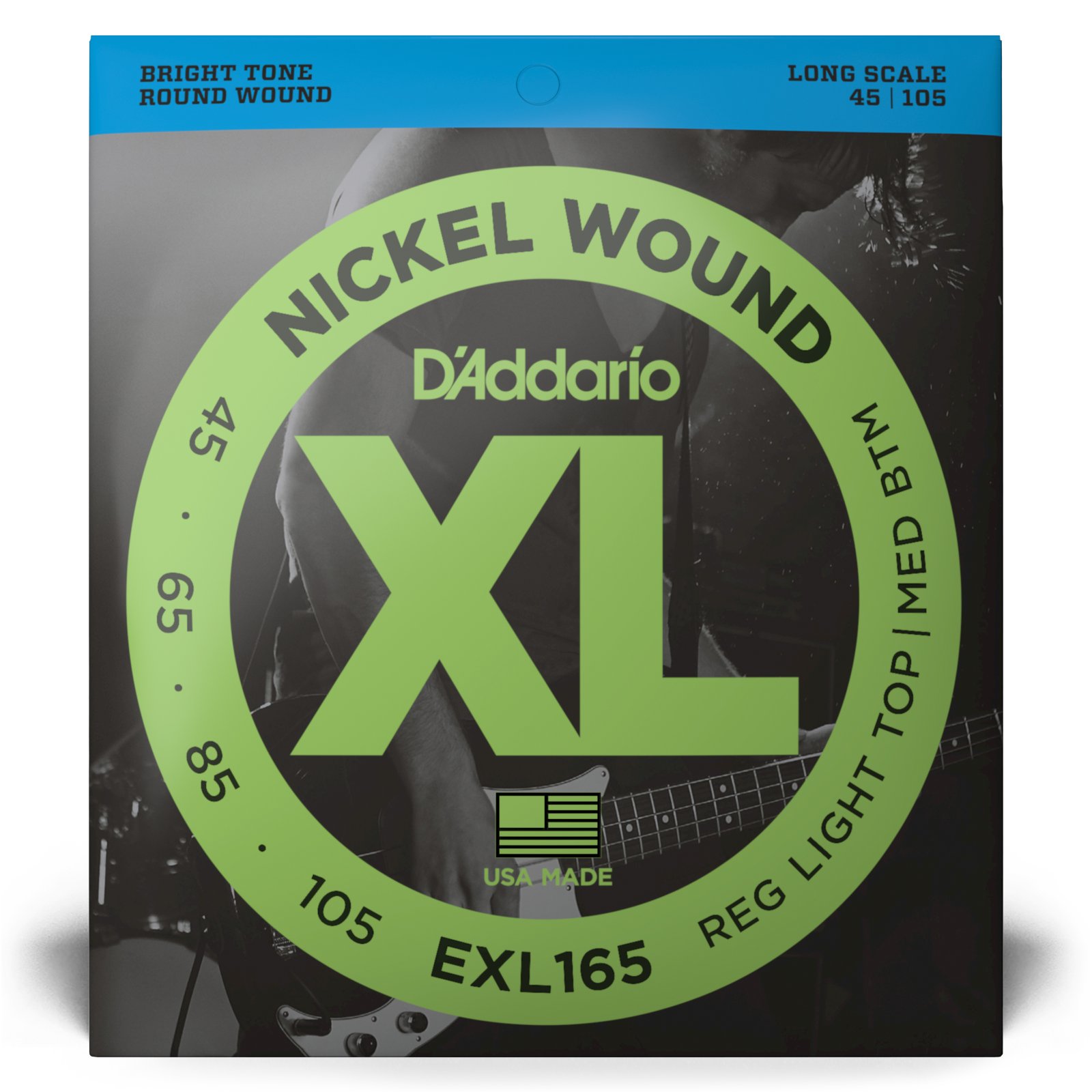 Daddario EXL165 Saitensatz für E-Bass 045-105