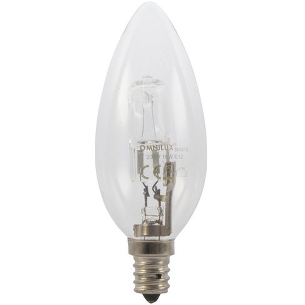 Omnilux 230V/18W E-12 Kerzenlampe clear H