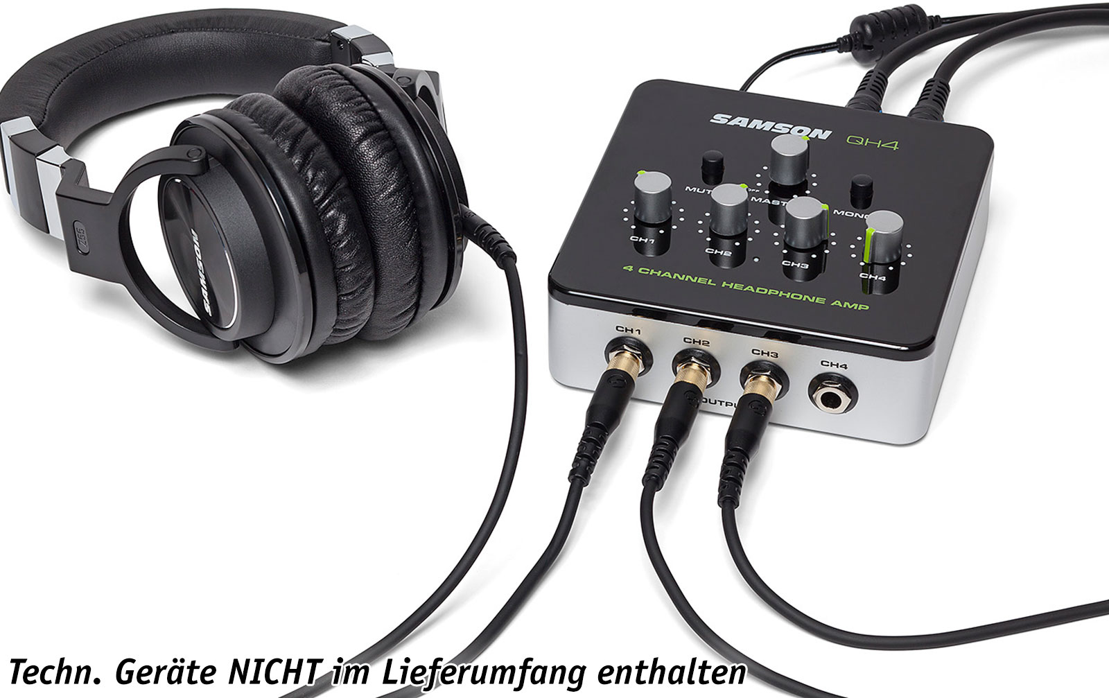 Samson QH4 4 Channel Mini Headphone Amplifier