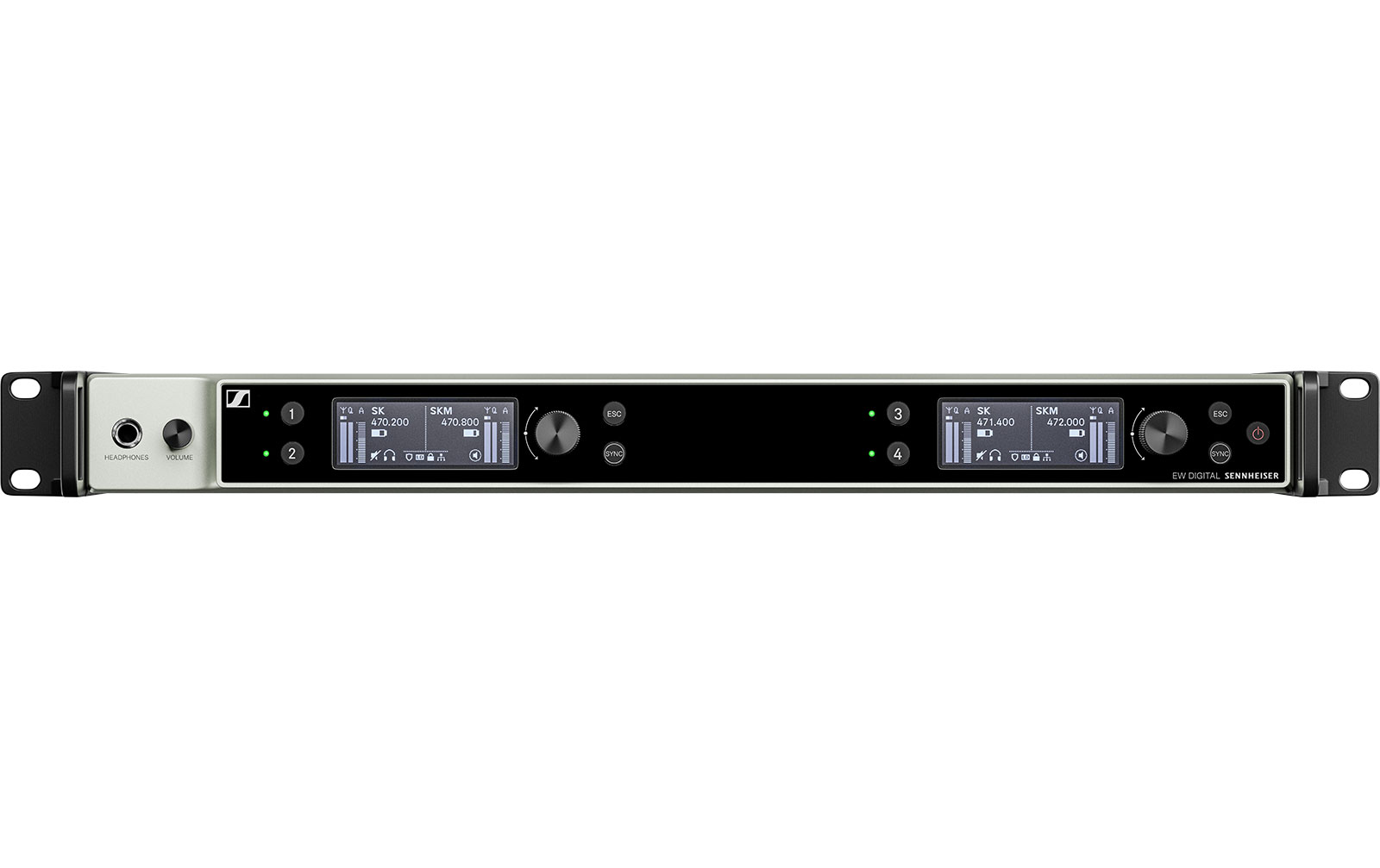 Sennheiser EW-DX EM 4 Dante, Frequenzbereich S2-10 614,2-693,8 MHz
