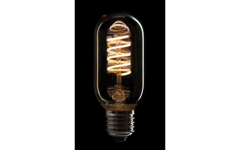 Showtec LED Filament Bulb E27 5W, Dimmable, Gold glass cover, 45 x 111mm