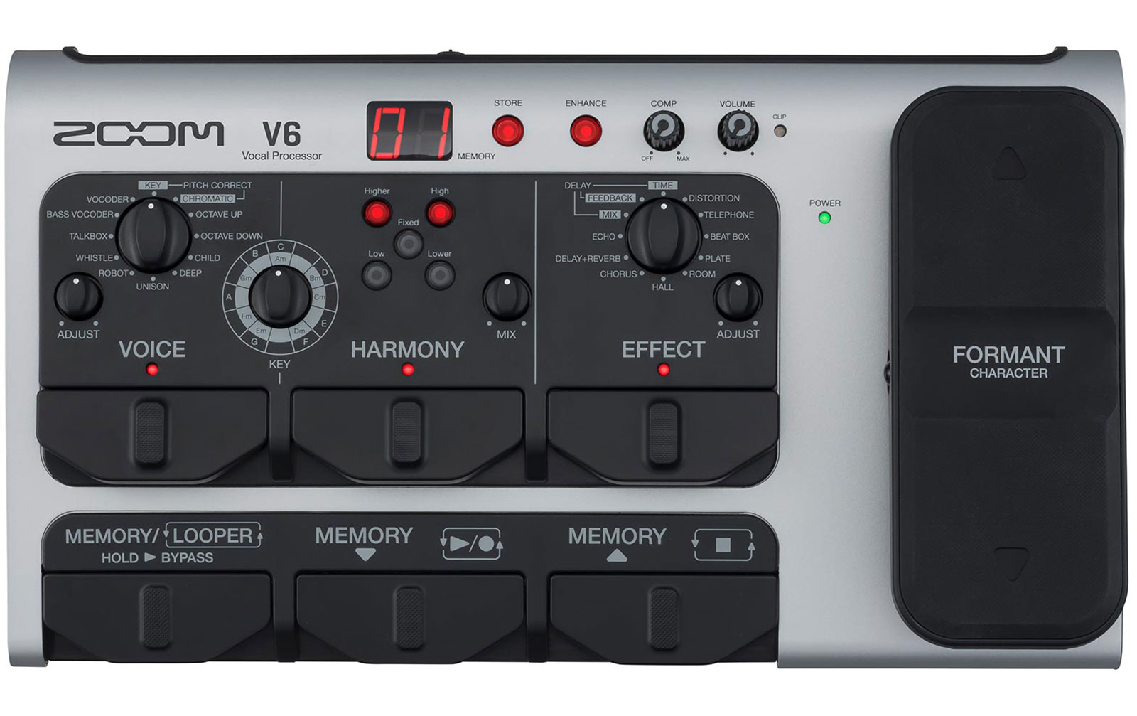 Zoom V6-SP Vocal Processor