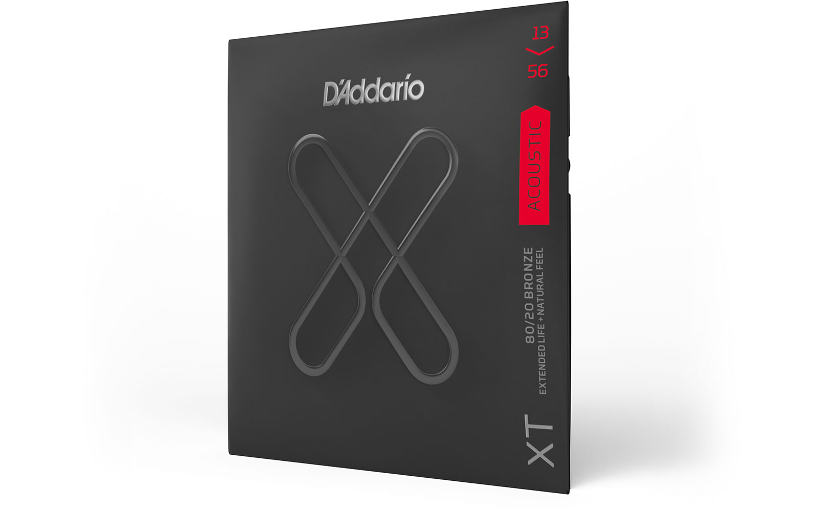 D'Addario XTABR1356, XT Acoustic 80/20 Bronze, Medium, 13-56