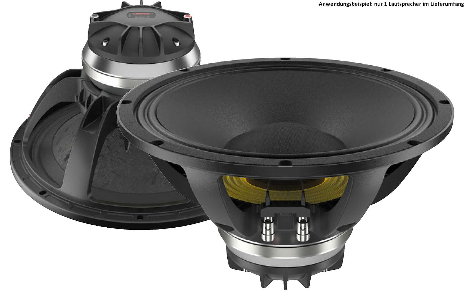 Lavoce CAN123.00T 12" Koaxiallautsprecher, Neodym, Alumkorb