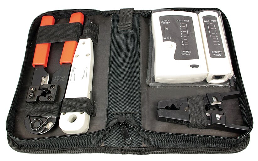 Logilink Netzwerk Werkzeug Set mit Tasche LogiLink