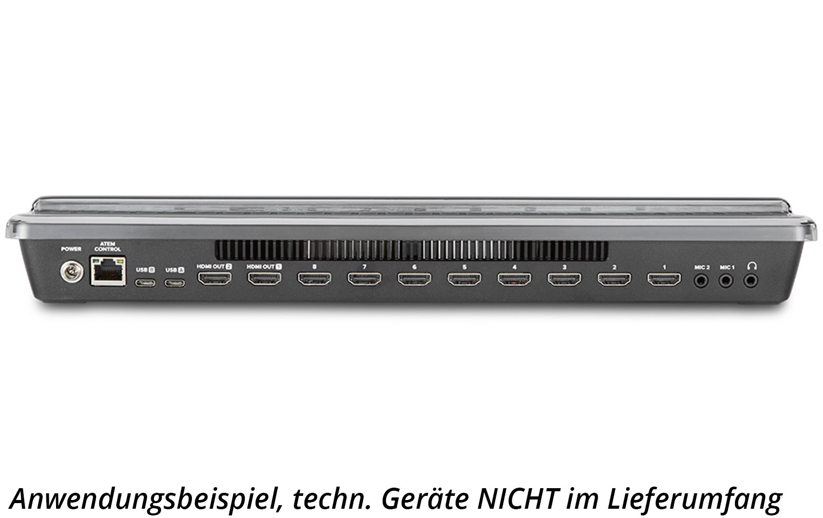 Decksaver Blackmagic ATEM Mini Extreme & ATEM Mini Extreme ISO Staubschutzabdeckung
