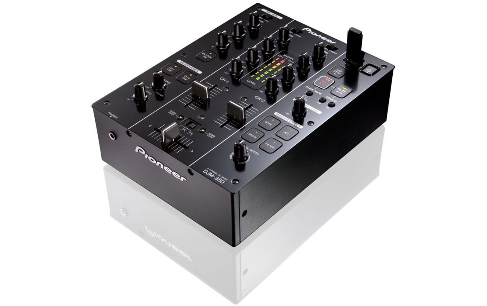 Pioneer PLX-500 K schwarz & DJM-350 & HDJ-700 Bundle