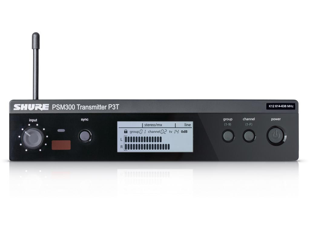 Shure PSM 300 P3TERA215CL L19 Premium In-Ear System (630 bis 654 MHz)