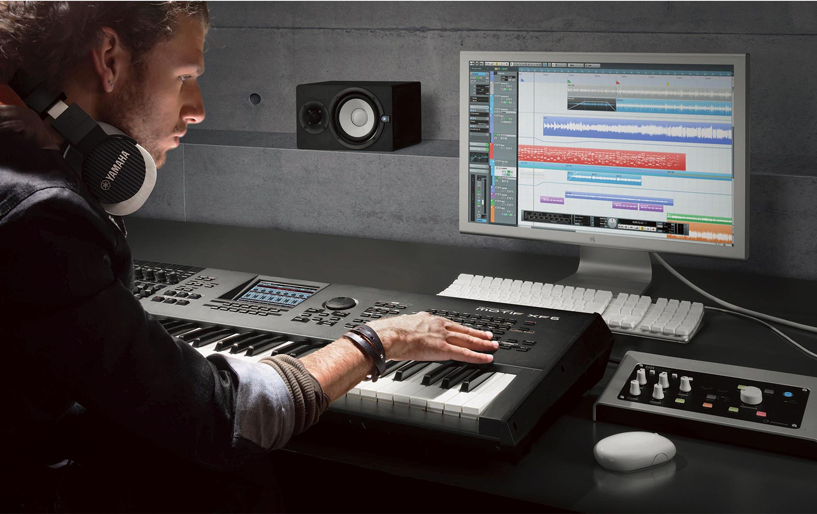 Yamaha HPH-MT220 schwarz