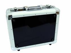 Roadinger CD-Case ALU Digital-Booking abgerundet schwarz