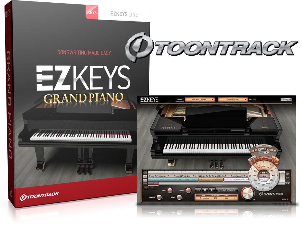ToonTrack EZkeys Grand Piano (Licence Key)