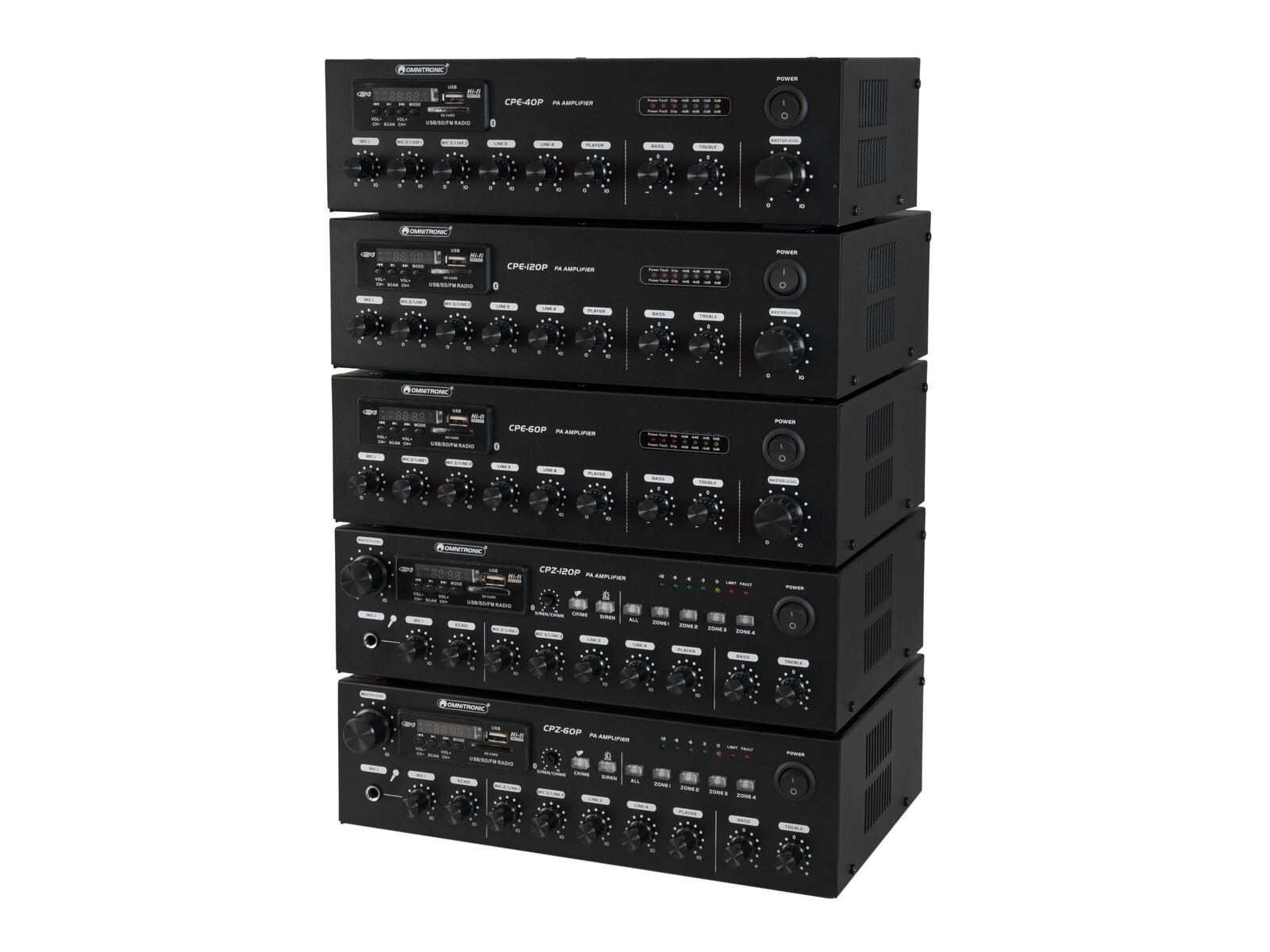 Omnitronic CPZ-60P ELA-Mischverstärker