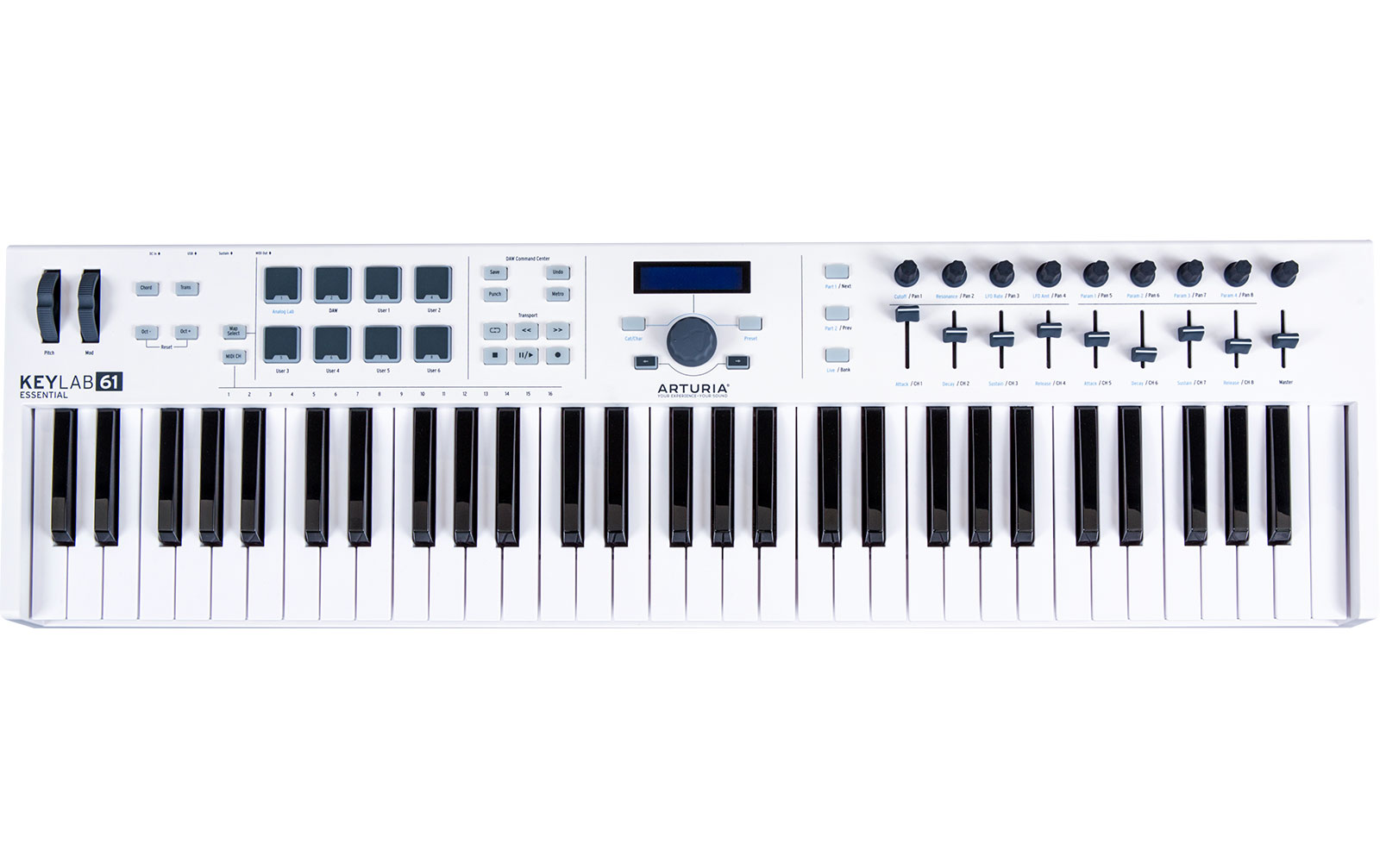 Arturia KeyLab Essential 61 Demo-Ware
