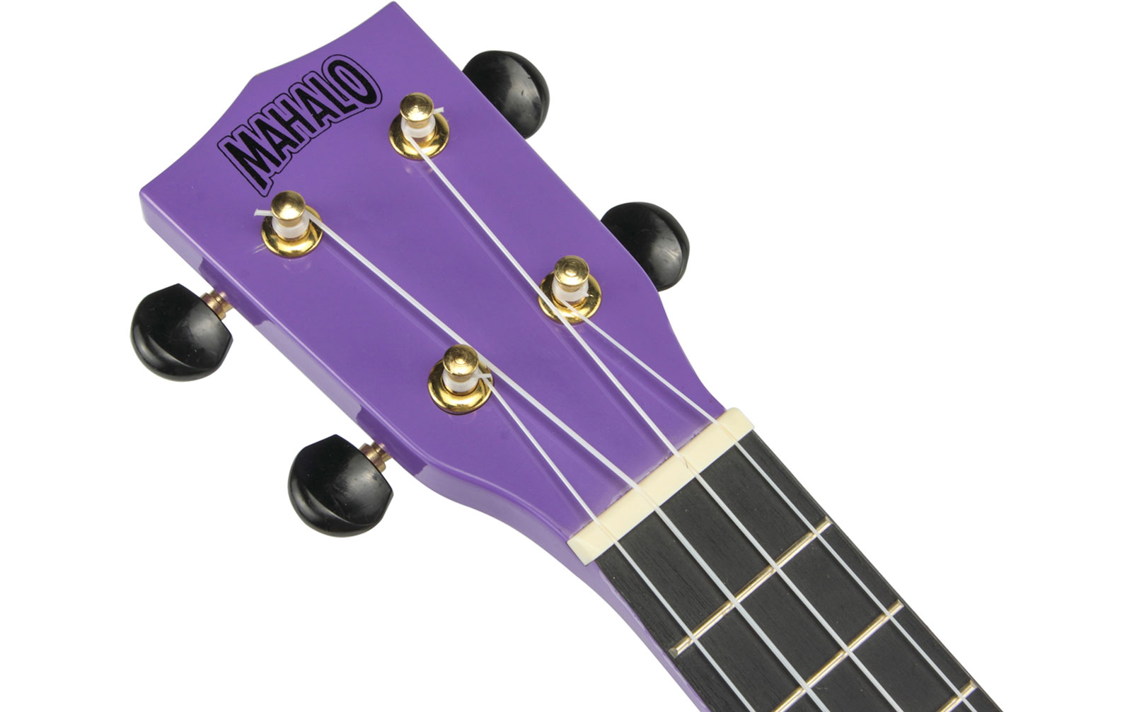 Mahalo Smiley Ukulele Purple