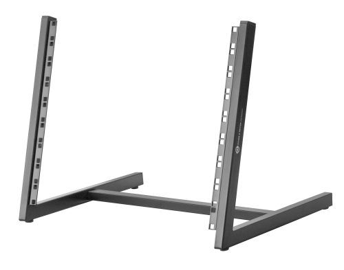 K&M 40900 Tischrack 8 HE schwarz