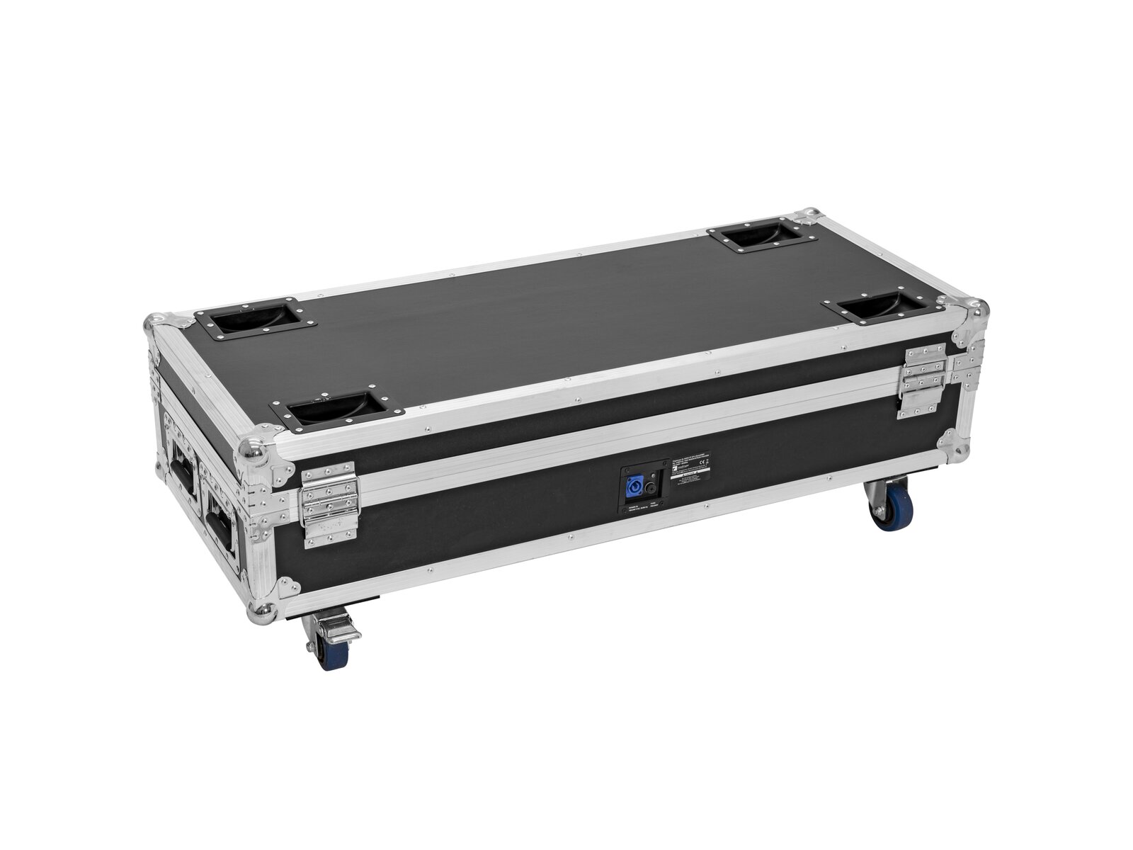 Roadinger Flightcase 8x AKKU IP UP-4 QuickDMX mit Ladefunktion