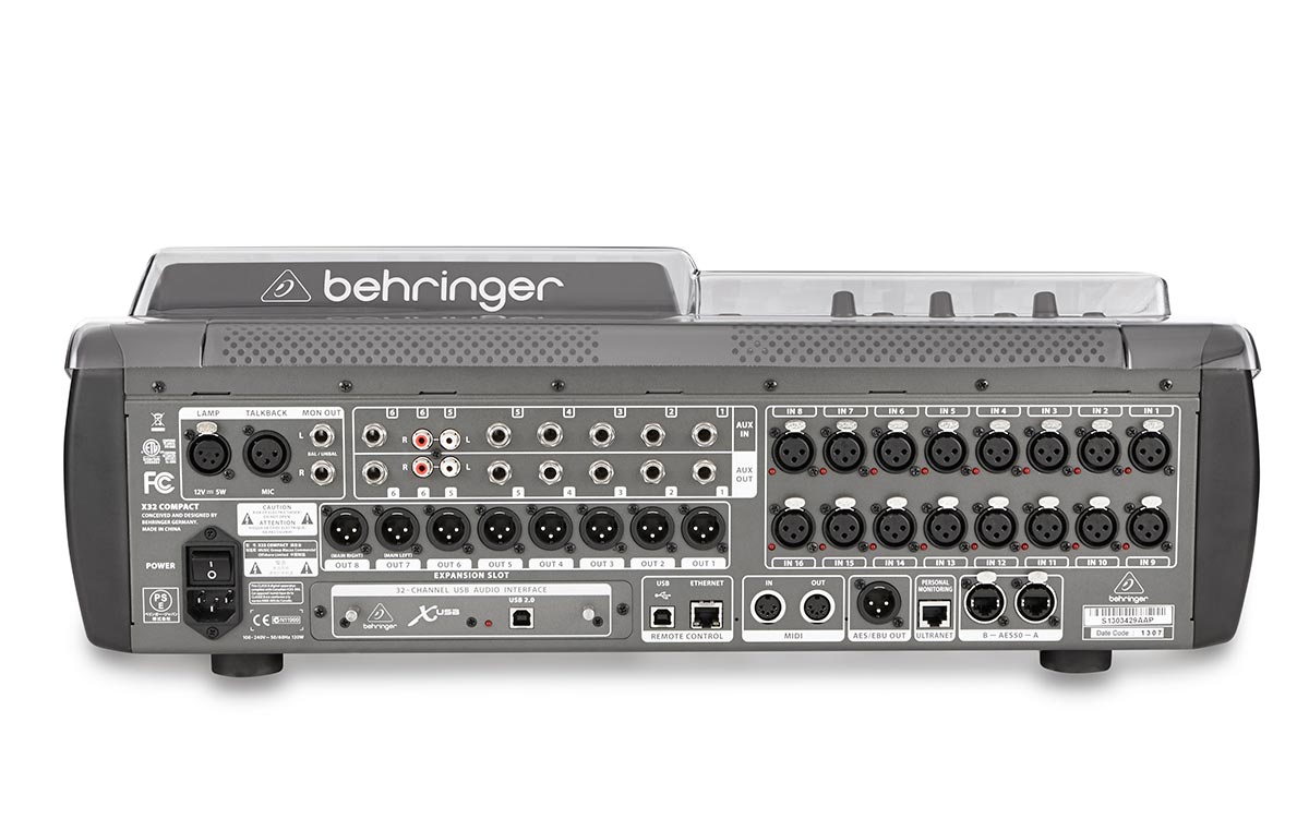 Decksaver Pro Behringer X32 Compact Schutzabdeckung