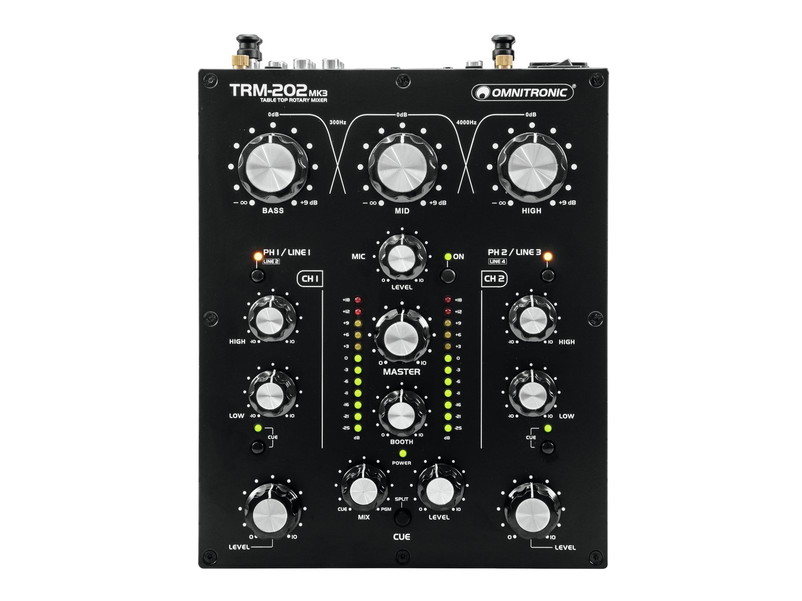 Omnitronic Set TRM-202MK3 + Case