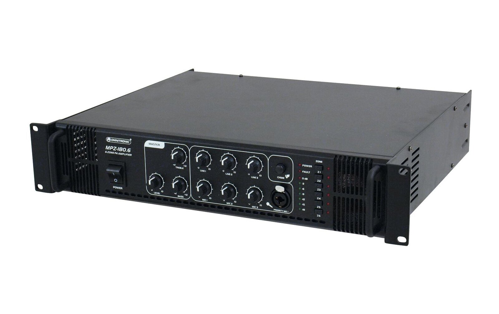 Omnitronic MPZ-180.6 ELA-Mischverstärker