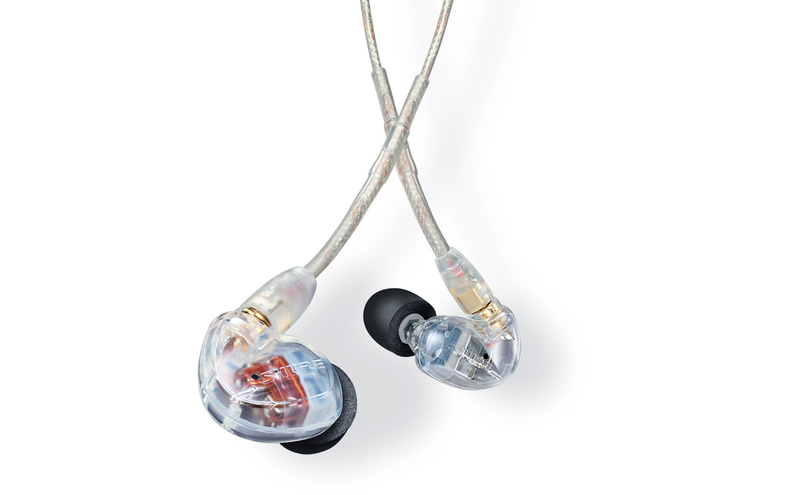 Shure SE 535-CL Sound Isolating Ohrhörer transparent