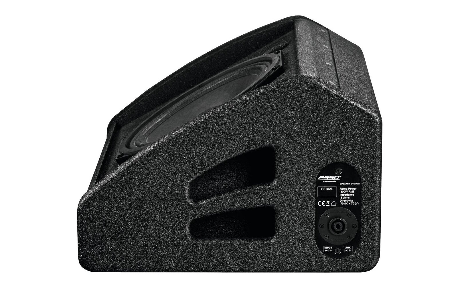 PSSO K-210CM 2-Wege-Koaxial-Monitor 300W