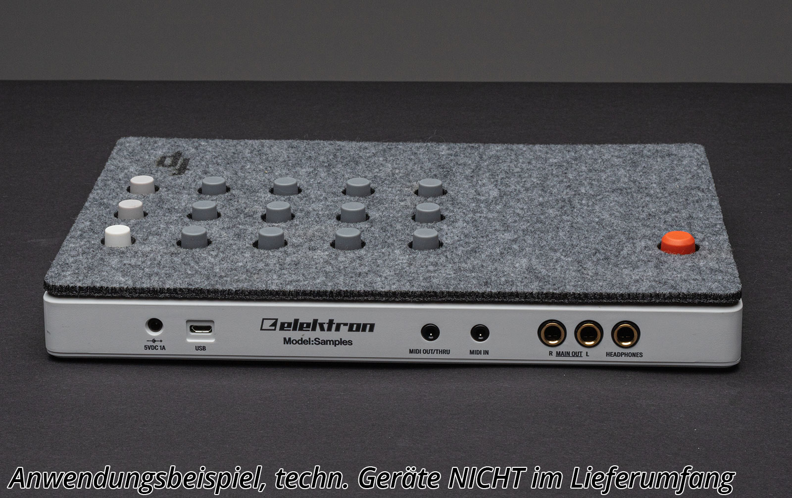 felt protect Elektron Model:Sample Staubschutzcover