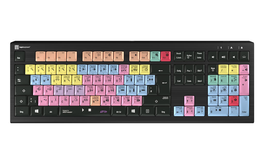 LogicKeyboard Avid Pro Tools Astra 2 DE, PC