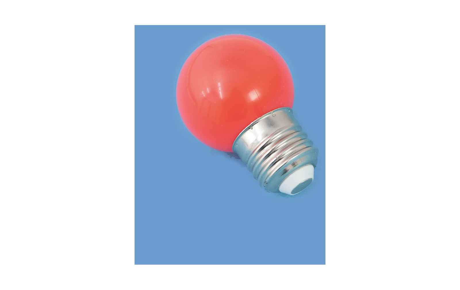 Omnilux LED G45 230V 1W E-27 rot