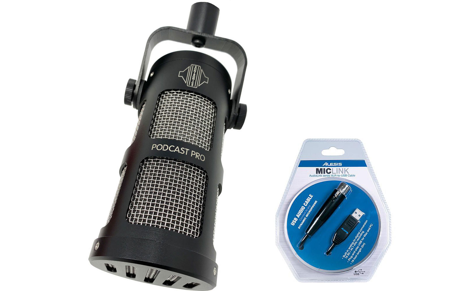 Sontronics Podcast Pro Black - USB Bundle