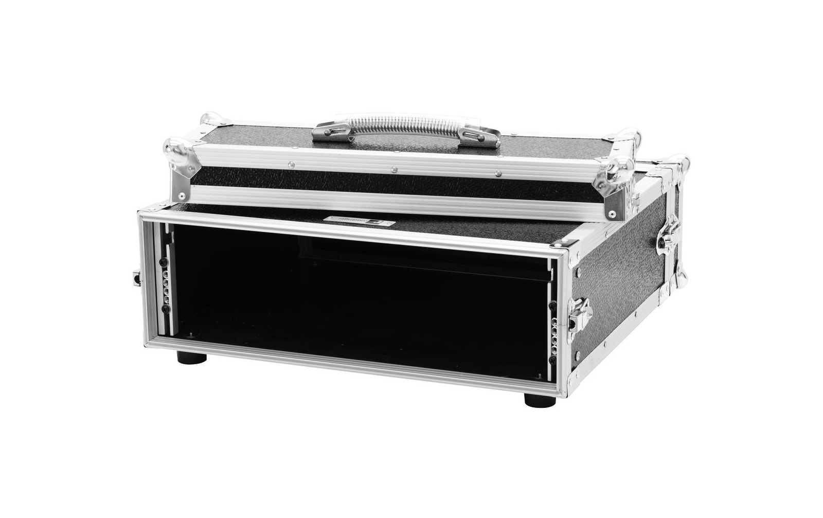 Roadinger Effektrack CO DD, 3HE, 40cm tief, schwarz