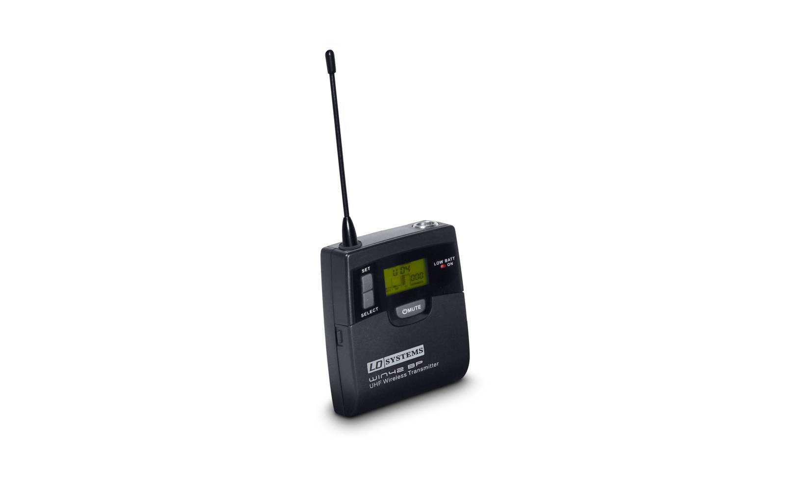 LD Systems WIN 42 BPG B 5 Funkmikrofon System mit Belt Pack und Gitarrenkabel Band 5 584 - 607 MHz