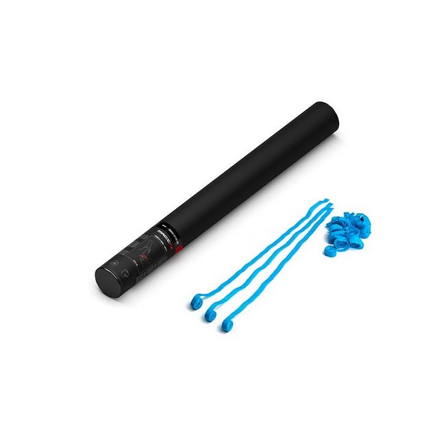 Magic FX Handheld Luftschlangen Kanone 50cm Hellblau