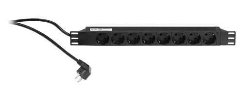 K&M 28670 19"-Power Box, schwarz