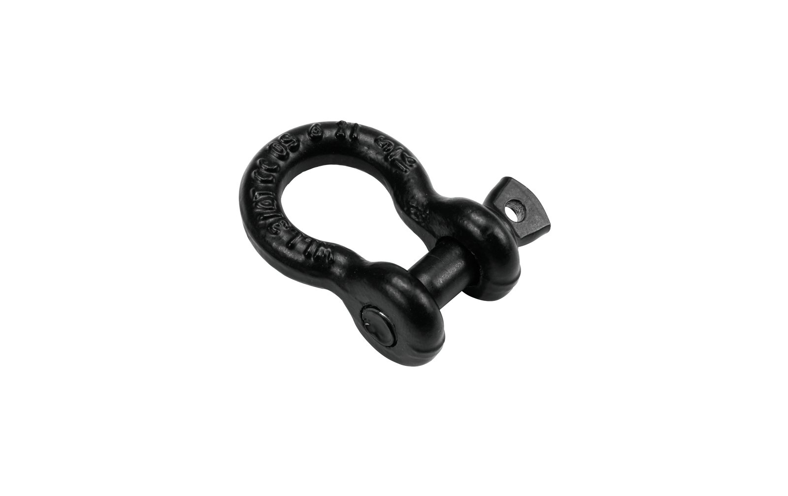Safetex Schäkel 8mm schwarz mit Schraubbolzen