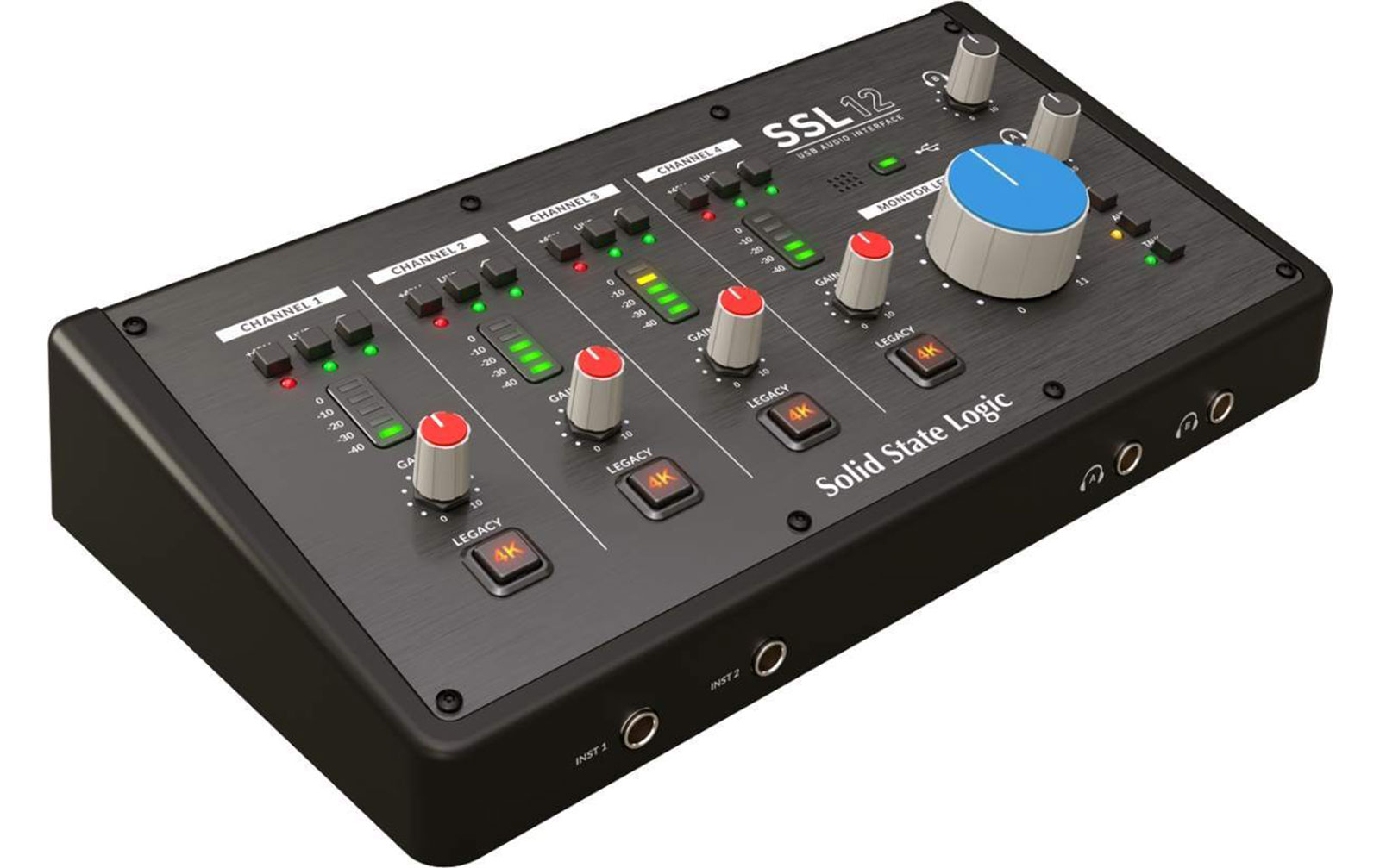 SSL 12 - 12-kanaliges Low Noise USB-C Audio Interface