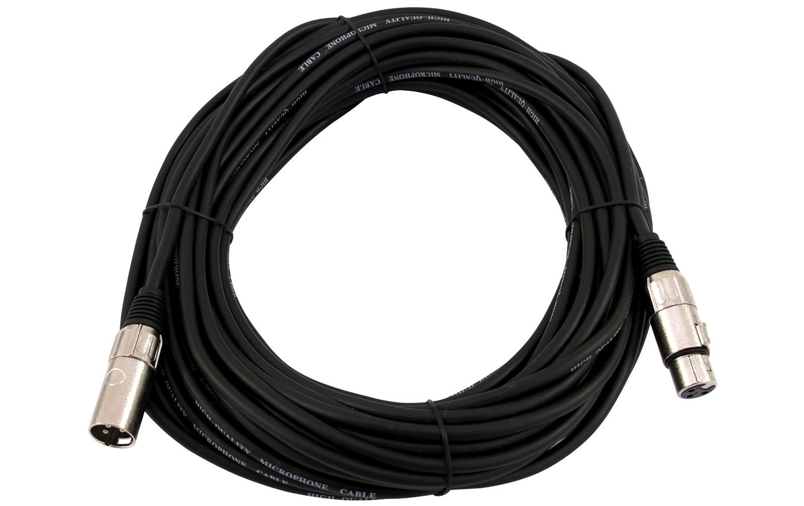 Omnitronic XLR Kabel 3pol 15m, schwarz