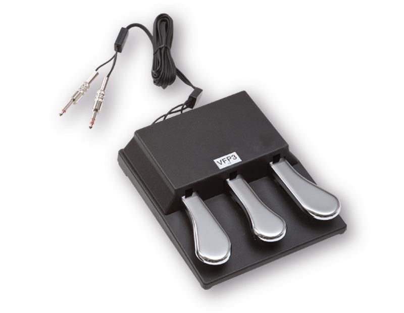 Studiologic VFP3/15 Sustain Pedal, 1 x Stereo-, 2 x Mono-Klinke