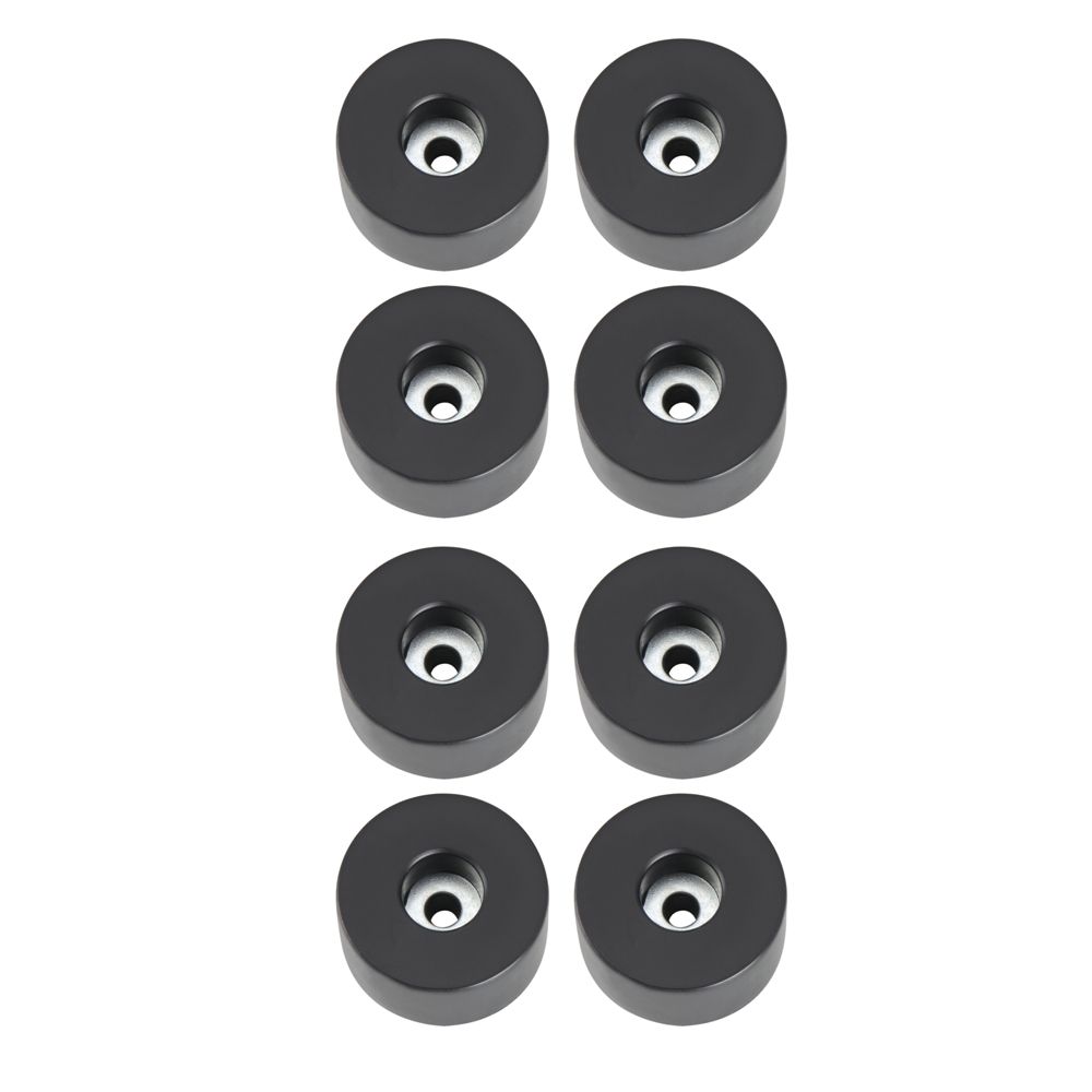 Adam Hall 4909 M8 AH - 8er Set Gummifuß 38 x 20 mm im Beutel