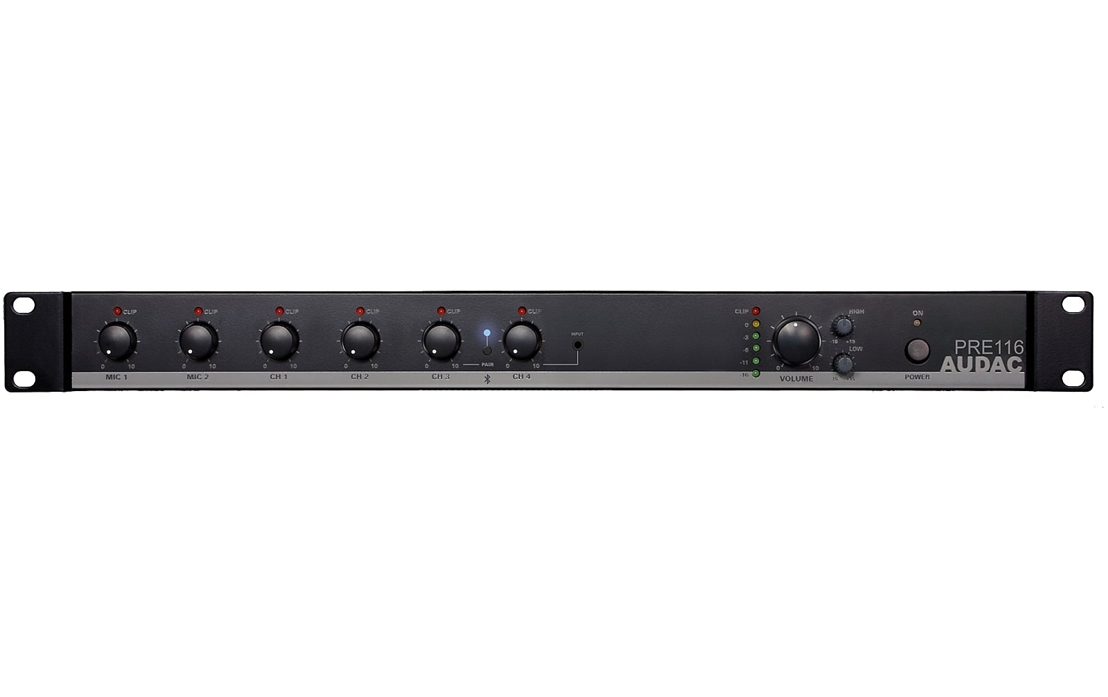 Audac PRE 116 6 Kanal stereo Vorverstärker