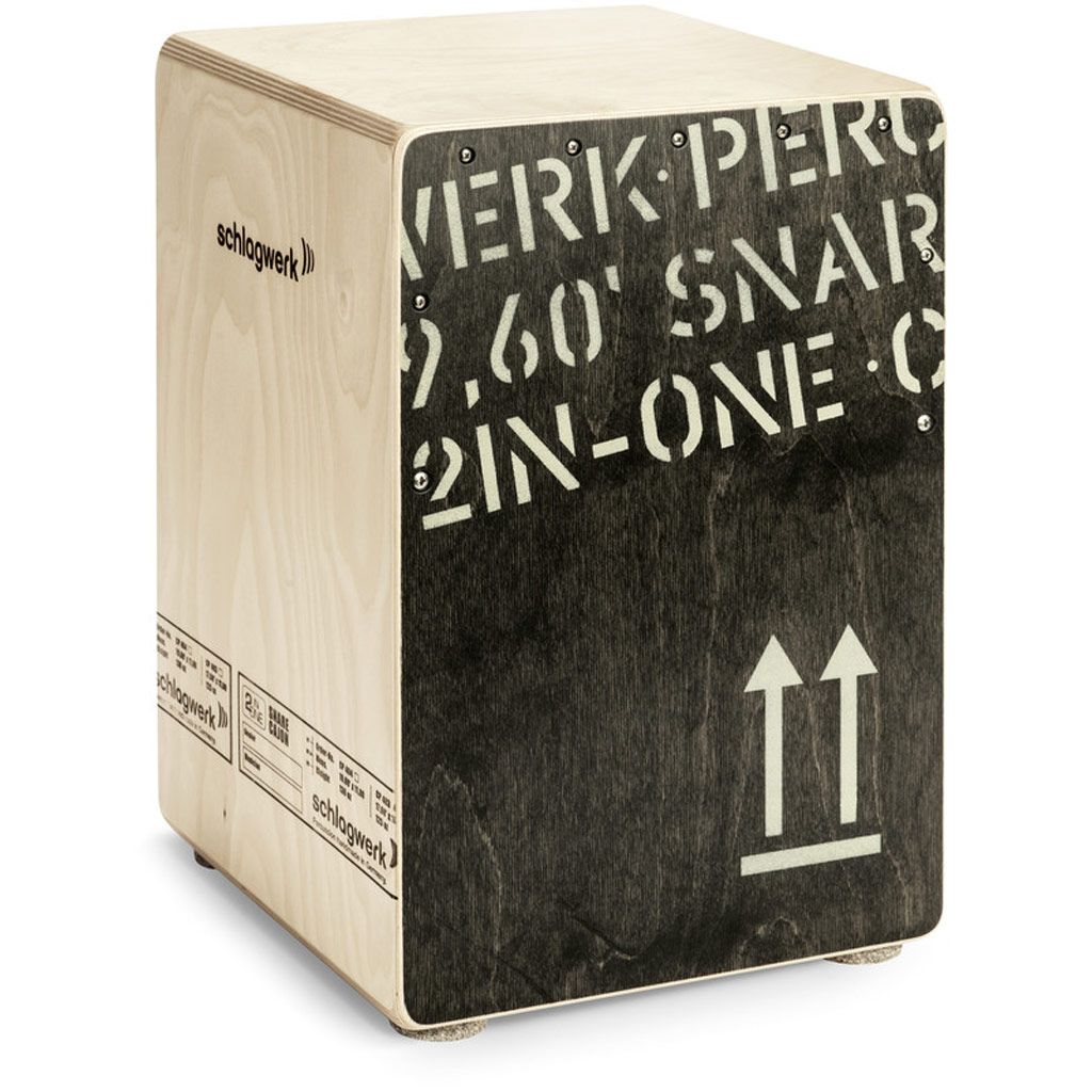 Schlagwerk CP 403 BLK Cajon 2inOne Medium Black