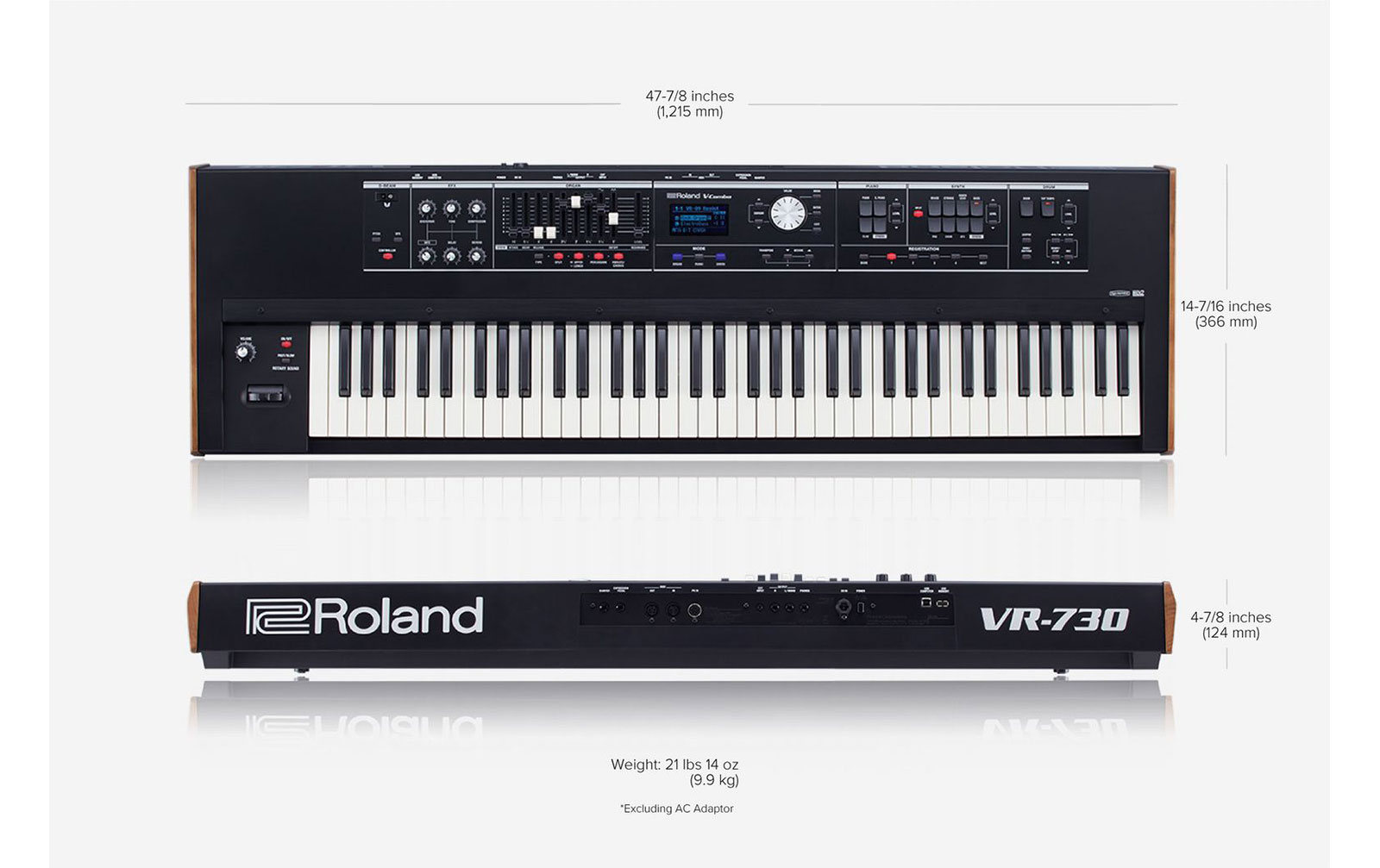 Roland VR-730 V-Combo Live Performance Keyboard