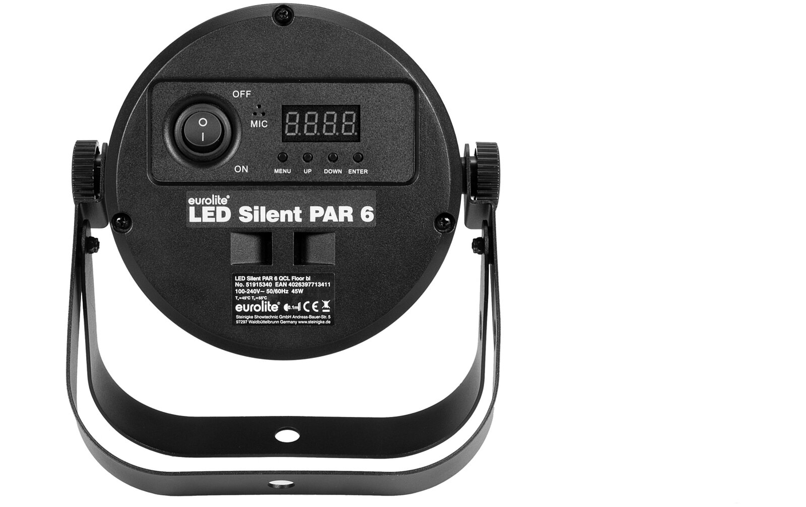 Eurolite LED Silent Par 6 QCL Floor sw