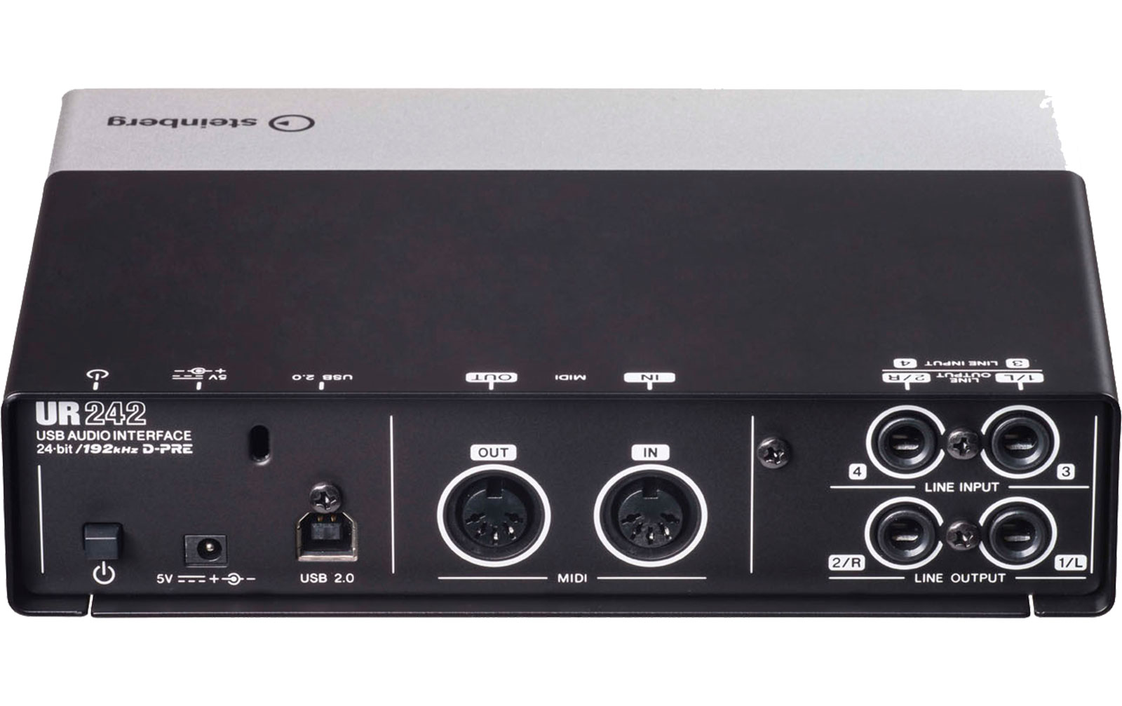Steinberg UR242 USB Audio Interface incl. MIDI I/O & iPad