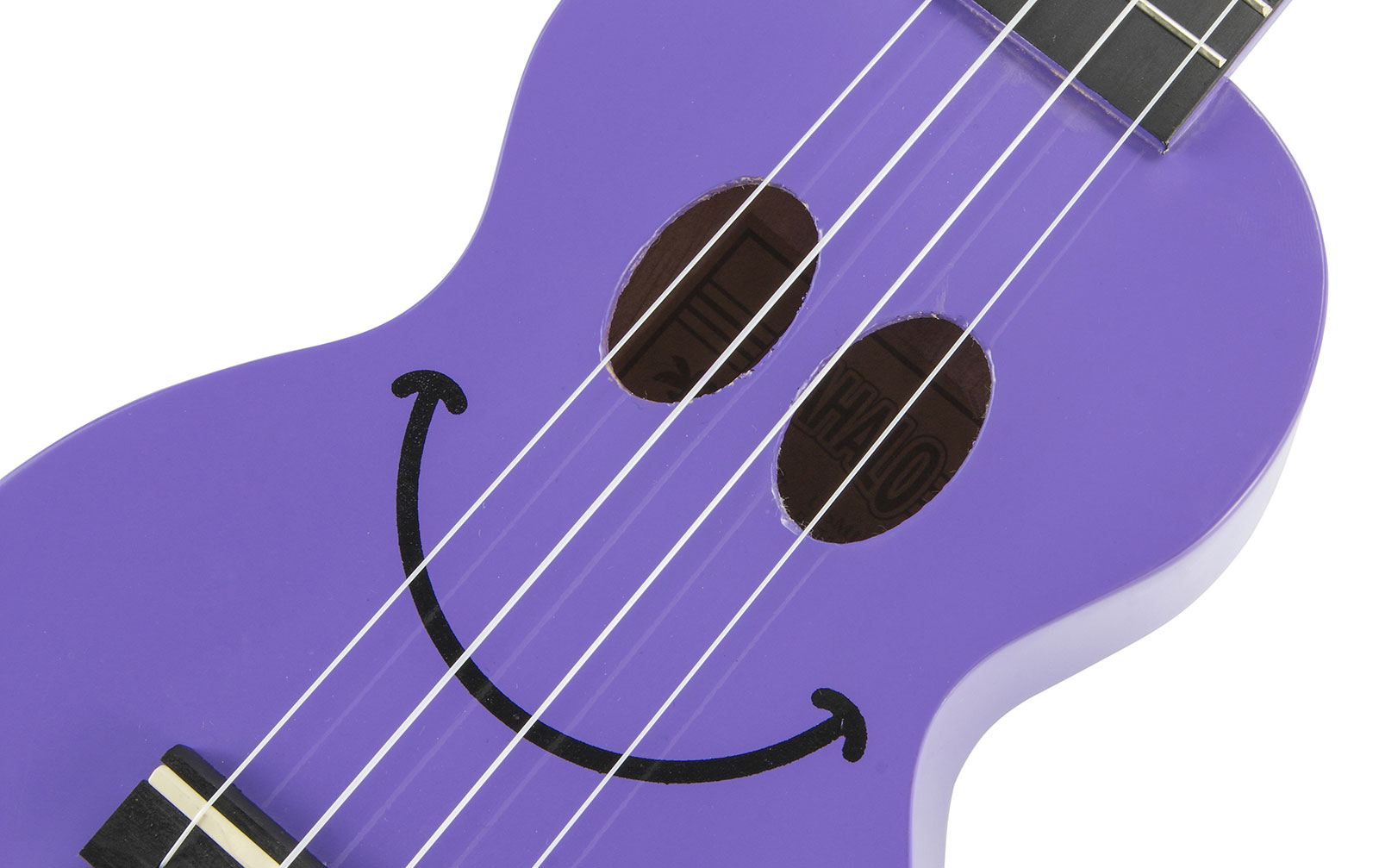 Mahalo Smiley Ukulele Purple