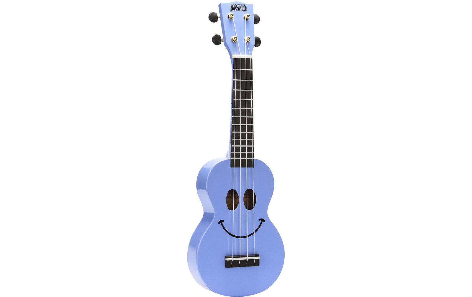 Mahalo Smiley Ukulele Light Blue